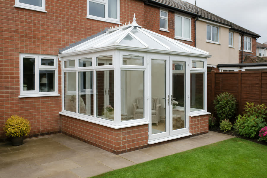 Small clean conservatory