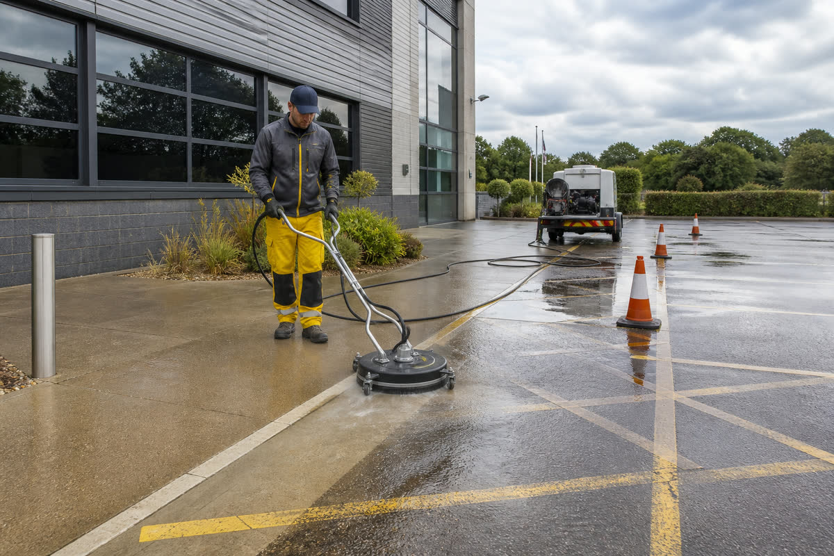Street and car park cleaning